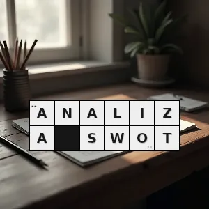 Hasło krzyżówkowe jedna z najpopularniejszych technik analitycznych stosowana we wszystkich obszarach planowania strategicznego służąca jako uniwersalne narzędzie do porządkowania informacji - analiza swot – rozwiązanie, synonimy, podpowiedzi i definicje krzyżówkowe